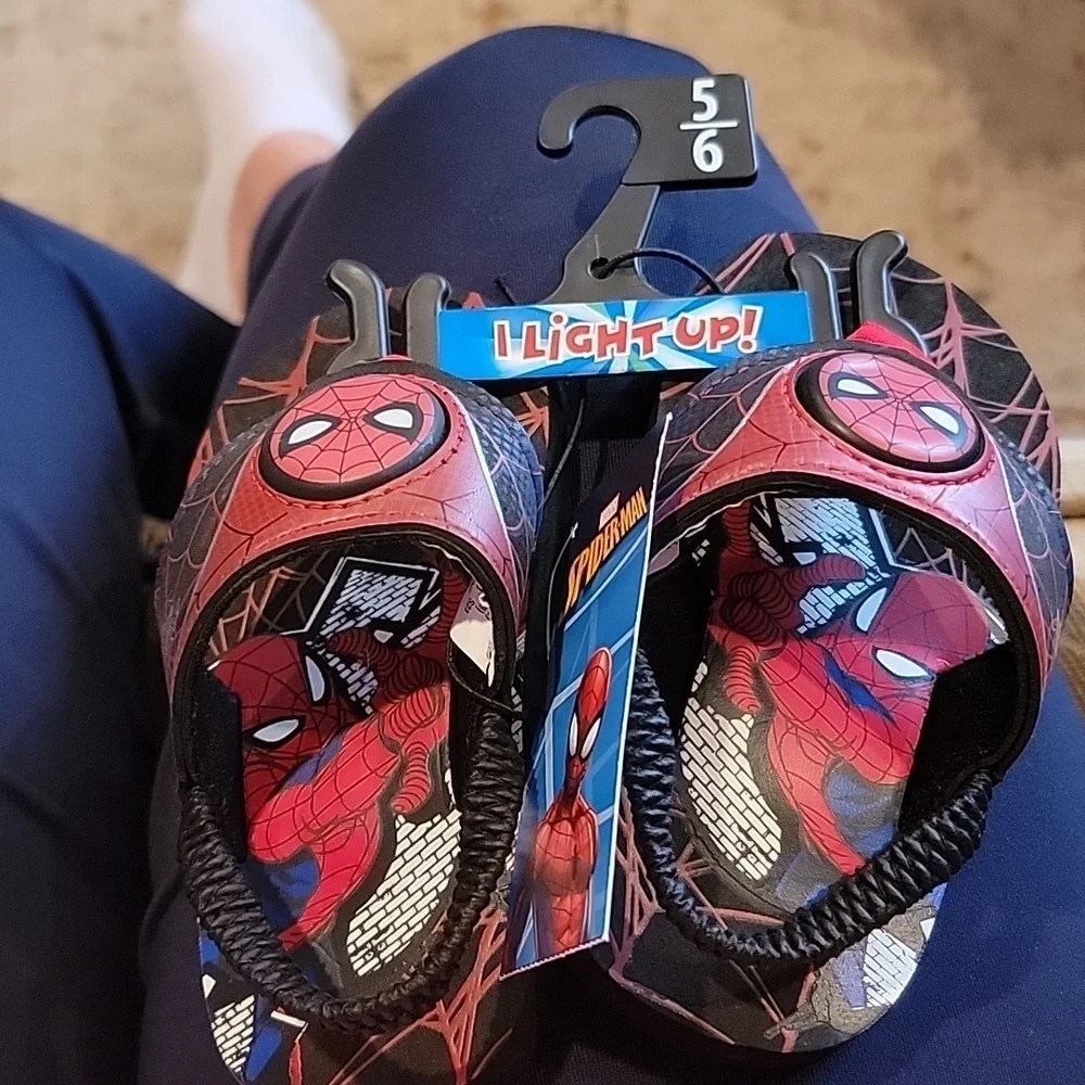 Marvel Spiderman Boys Light Up Sandals